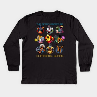 The Chimperial Guard Kids Long Sleeve T-Shirt